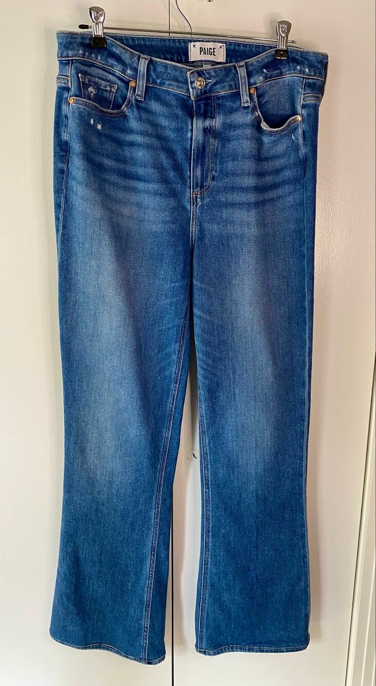 Paige Laurel Canyon High Rise Jeans Size 31 Flared Bootcut